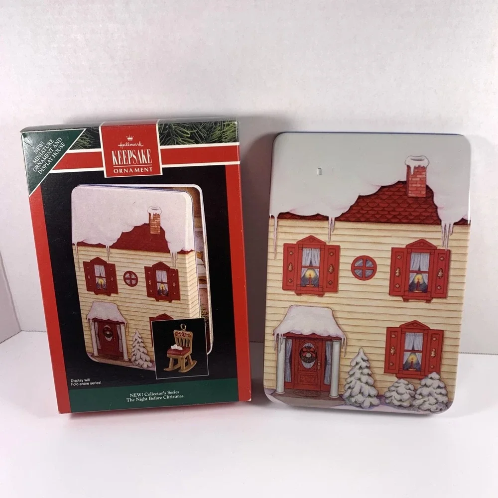 Hallmark 1992 Keepsake Ornament Collector's Series The Night Before‎ Christmas